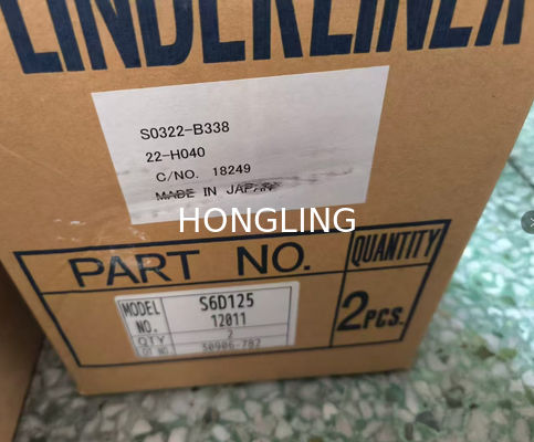 Komatsu 6D125 Cylinder Liner Japan TP 6151-21-2221 O-RING 6150-21-2230 NOK